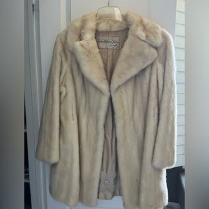 Vintage mink fur coat